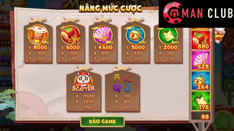 Chiến thuật giành chiến thắng trong Mèo Chiêu Tài ManClub