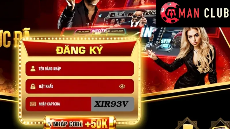 Quy trình đăng ký tài khoản tại ManClub